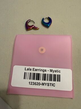 By Alexa Rae - Lala Earrings - Mystic Huggie Hoops